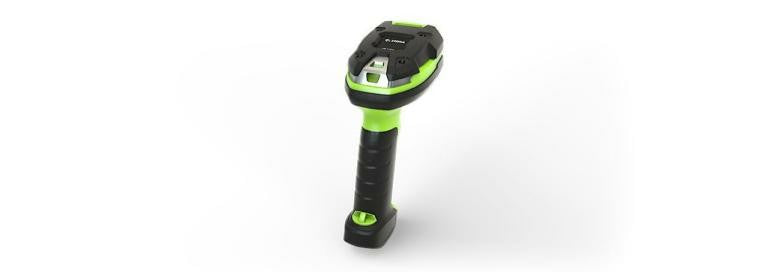 Zebra LI3678-ER Lecteur de code barre portable 1D Noir, Vert
