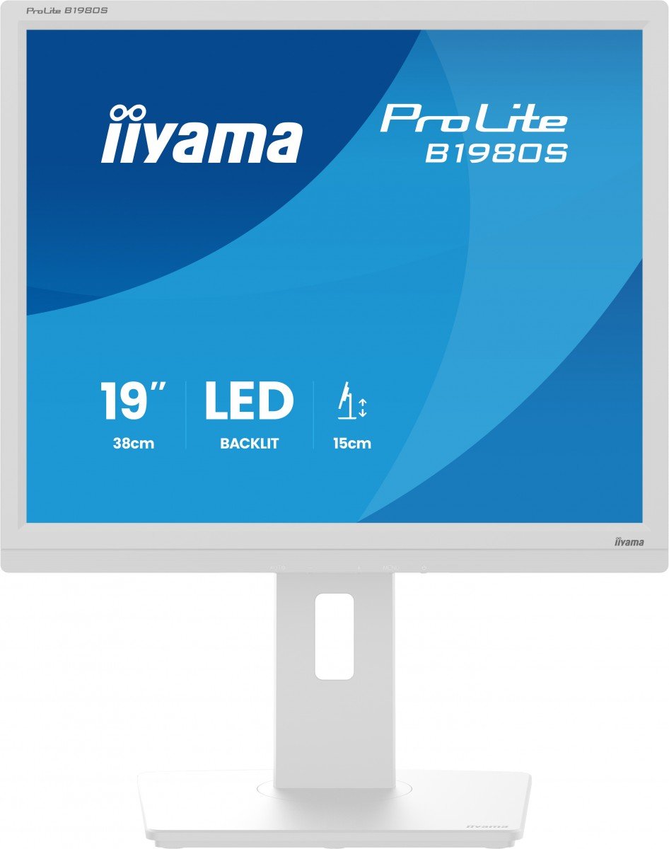B1980S-W1 19" WHITE TN-1280x1024 13cm He