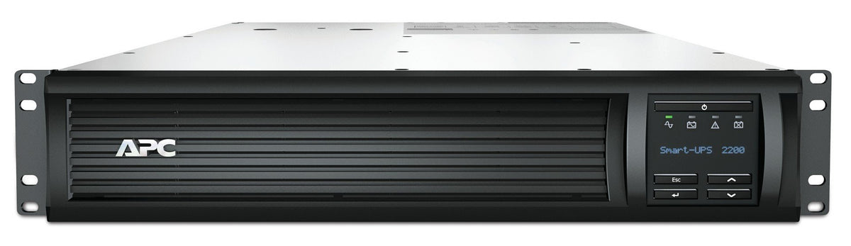 APC Smart-UPS SMT 2200VA LCD RM with SmartConnect UPS Rack AC 230V 1980Watt 2200VA RS-232 USB output connectors 9 2U