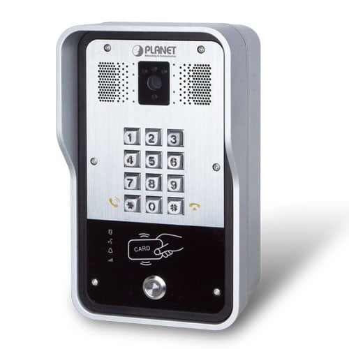 PLANET HDP-5260PT systeme vidéophone 1 MP Noir, Acier inoxydable