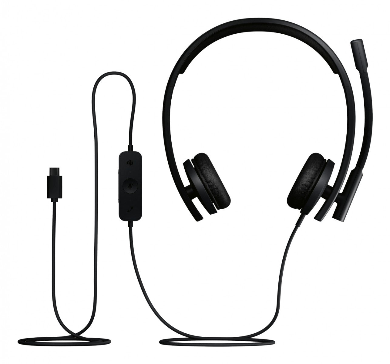 LOGITECH H570e Stereo Teams version Headset Black