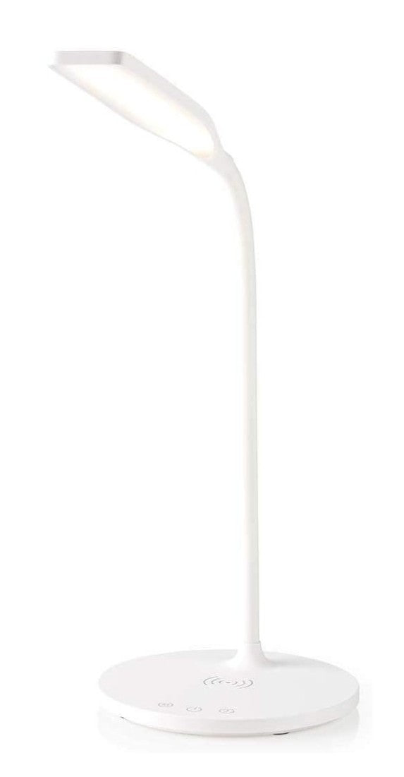 Techly I-LAMP-DSK10 Lampe de bureau LED 5,5W tactile avec chargeur Qi 15W