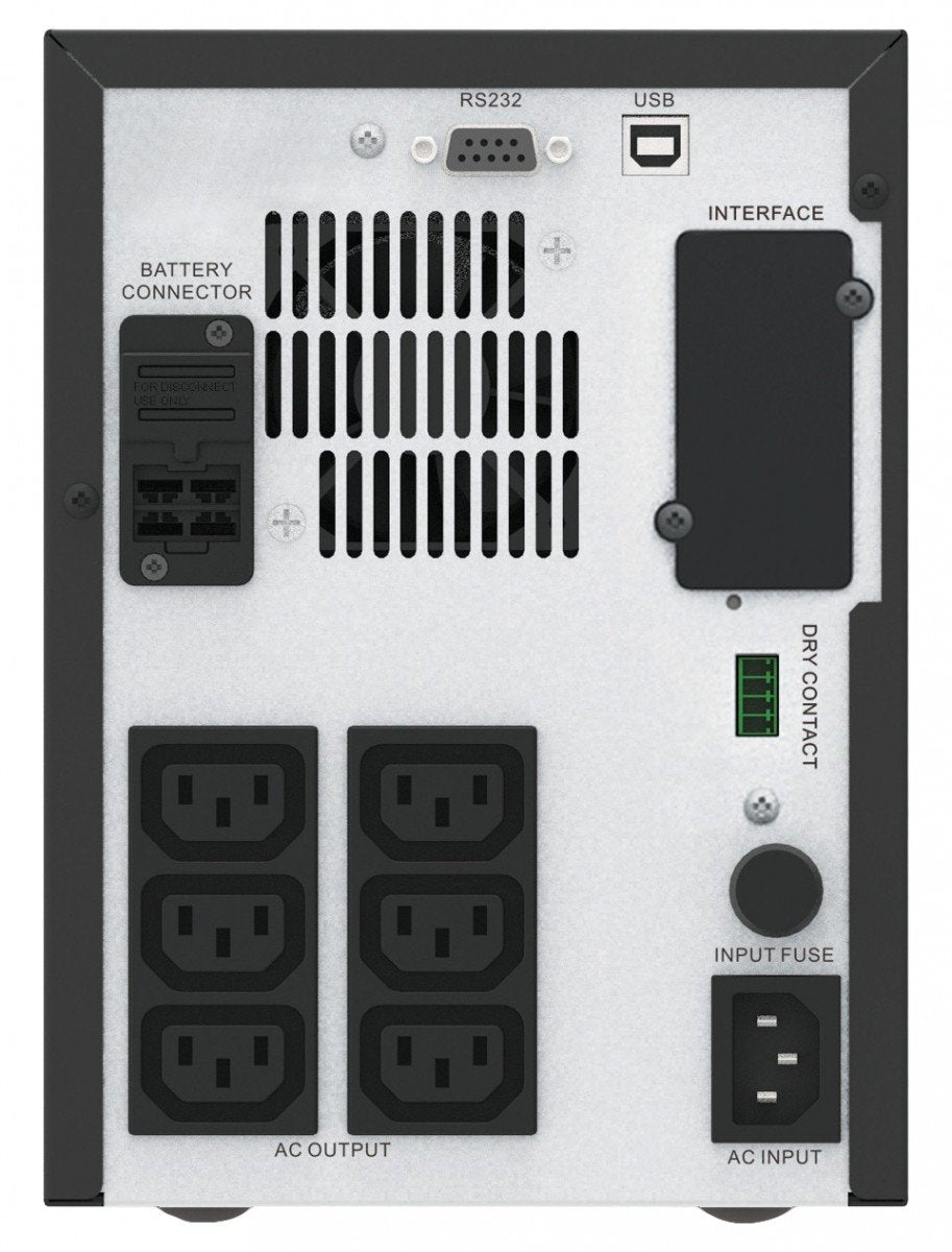 APC Easy UPS SMV SMV1000CAI UPS AC 220/230/240V 700Watt 1000VA 2 x battery 7Ah 7Ah USB RS-232 output connectors 6