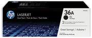 HP Toner/36A Black Dual Pack LaserJet