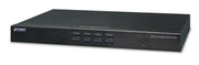 PLANET 8-Port Combo IP KVM Switch: commutateur écran, clavier et souris Grille de montage Noir