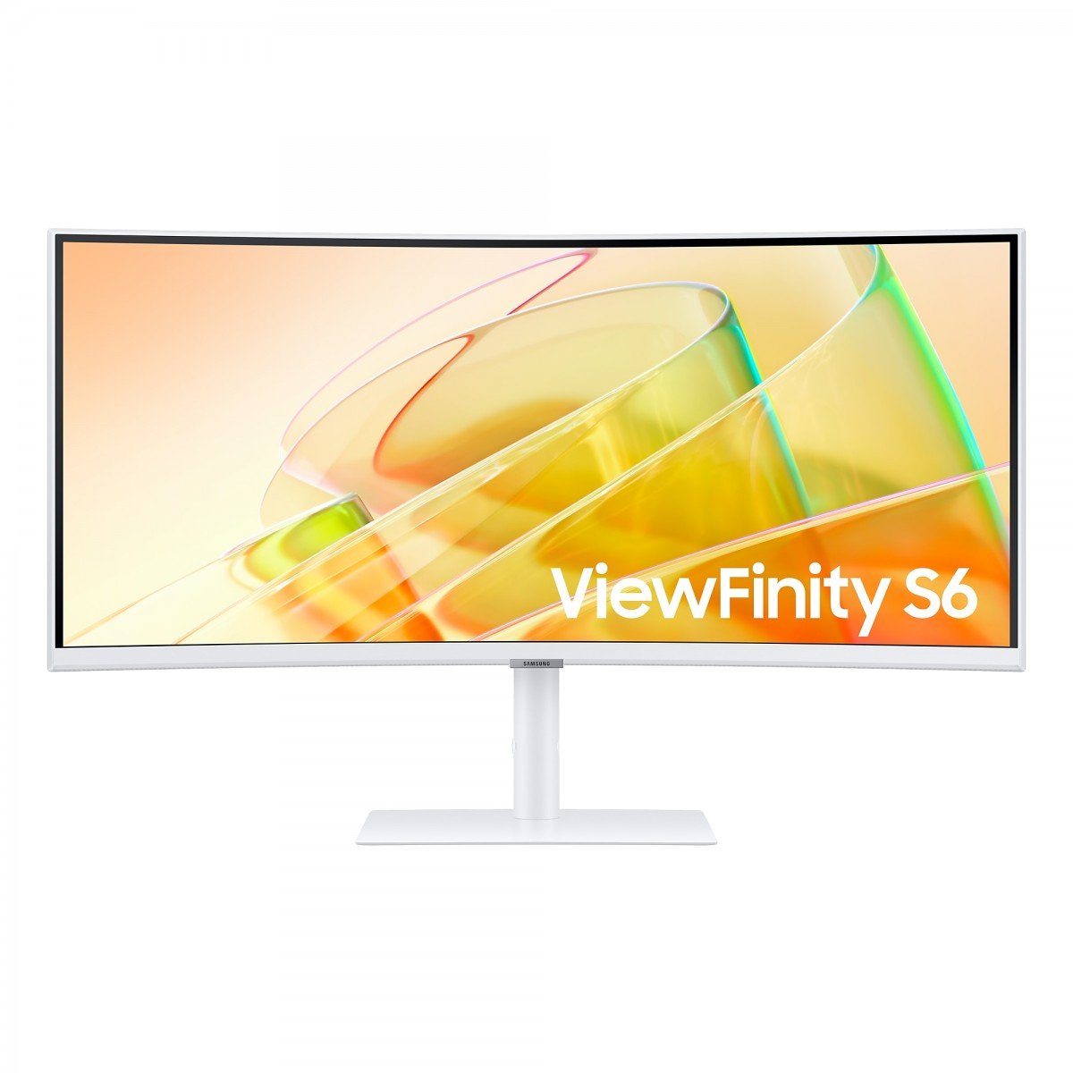 Samsung ViewFinity S65TC - Ecran incurvé -34''- 3440 x 1440 UWQHD- @ 100Hz - VA - HDR10-2x Thunderbolt 4 90W- DP- LAN- Blanc