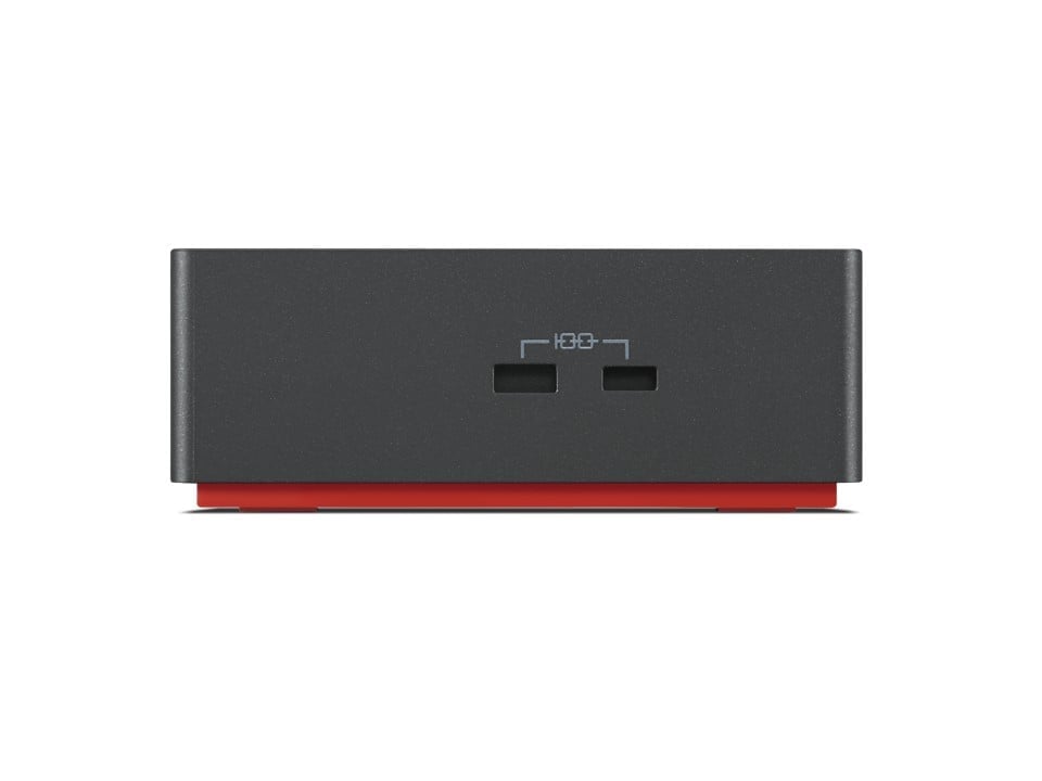 Lenovo 40B00300DK station d'accueil Avec fil Thunderbolt 4 Noir, Rouge