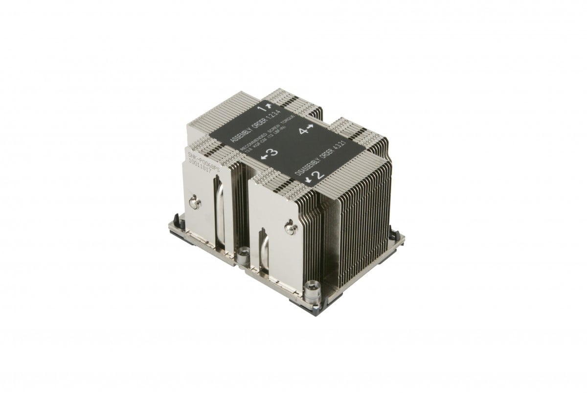 Supermicro SNK-P0068PS systeme de refroidissement d’ordinateur Processeur Dissipateur thermique/Radiateur