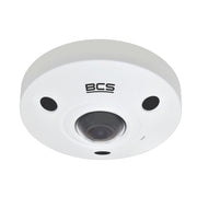BCS BCS-L-FIP512FR1-Ai2 Caméra IP 12MP a objectif fisheye avec fonctionnalités intelligentes