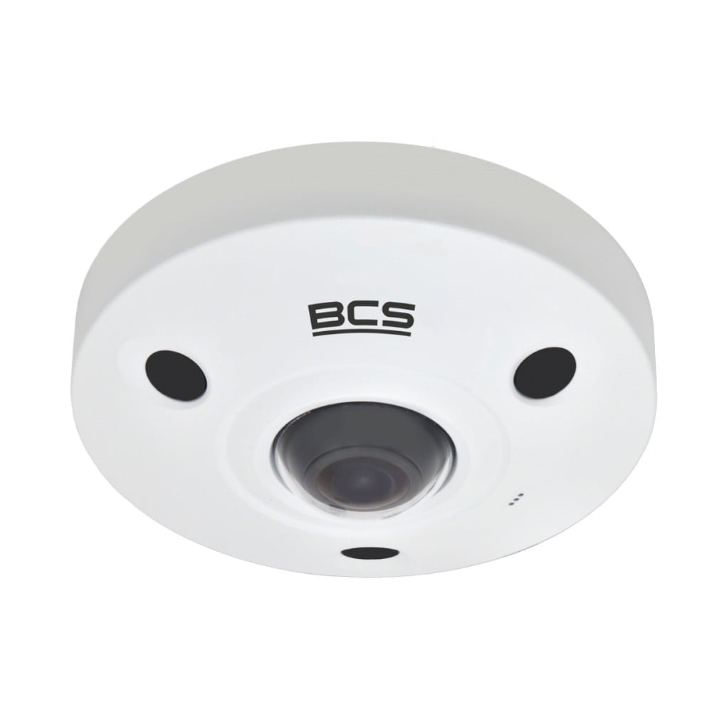 BCS BCS-L-FIP512FR1-Ai2 Caméra IP 12MP a objectif fisheye avec fonctionnalités intelligentes