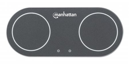 Manhattan 102209 Chargeur sans fil Qi 2x 30W