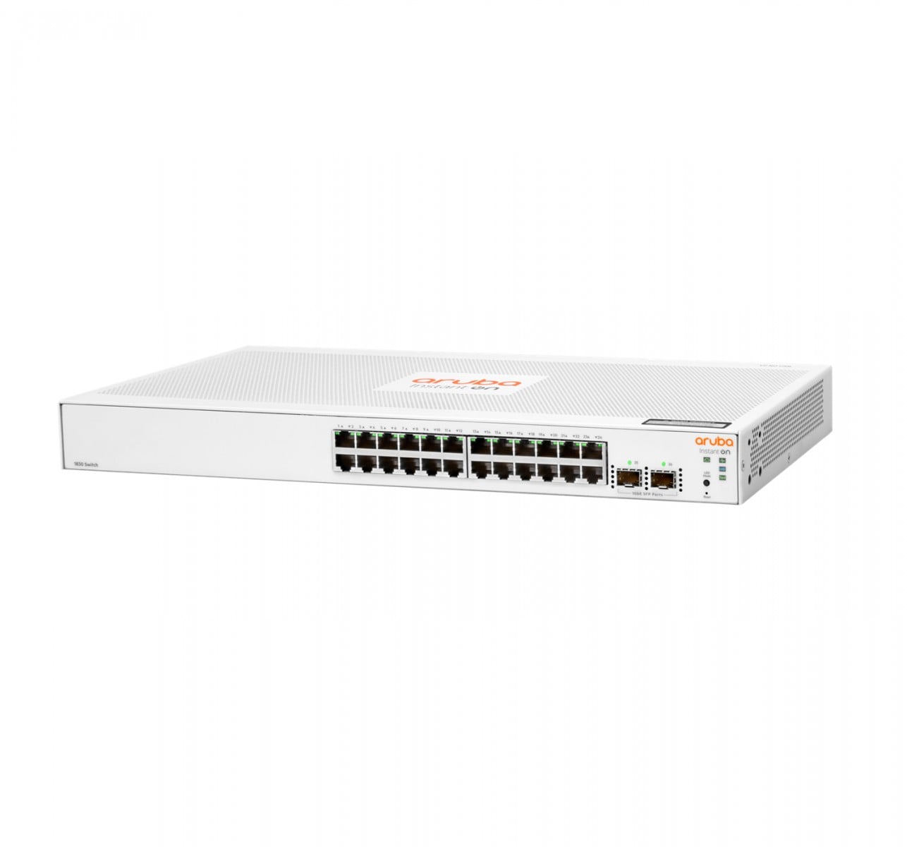 HPE Networking Instant On 1830 24G 2SFP Switch Commutateur intelligent 24 x 10/100/1000 + 2 x Gigabit SFP de bureau