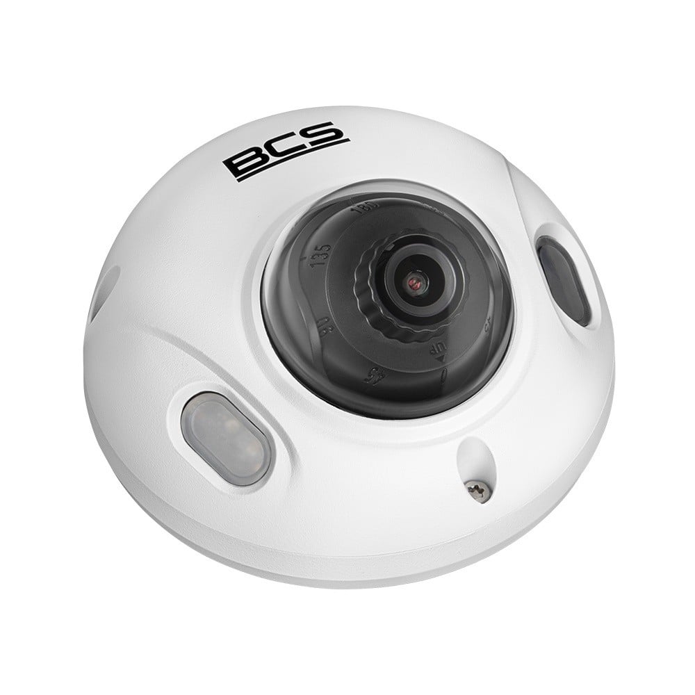 BCS BCS-L-DMIP25FSR3-Ai1 Caméra dôme IP 5MP avec IR, WDR et fonctionnalités intelligentes