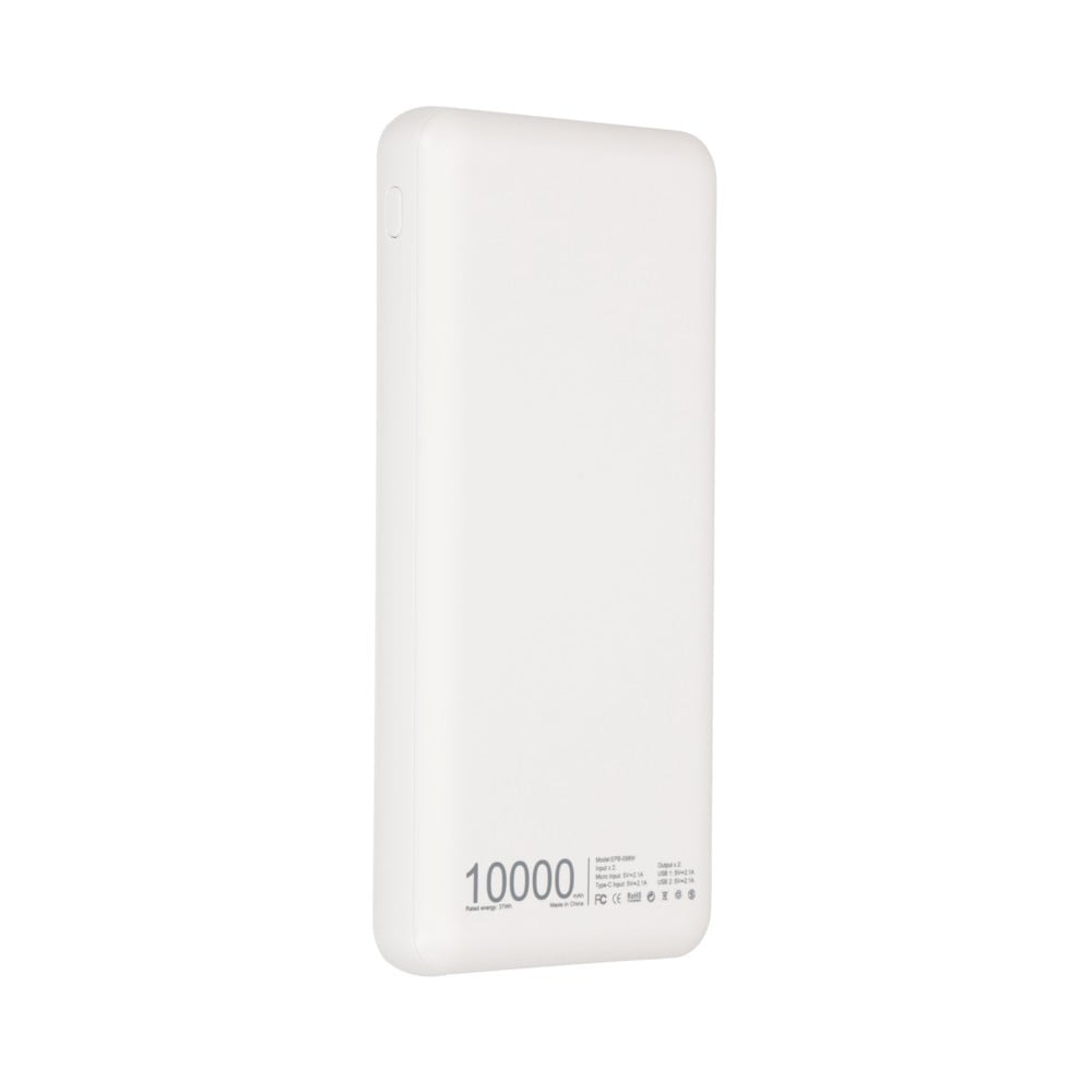 Extralink EX.19638 banque d'alimentation électrique Lithium Polymere (LiPo) 10000 mAh Blanc