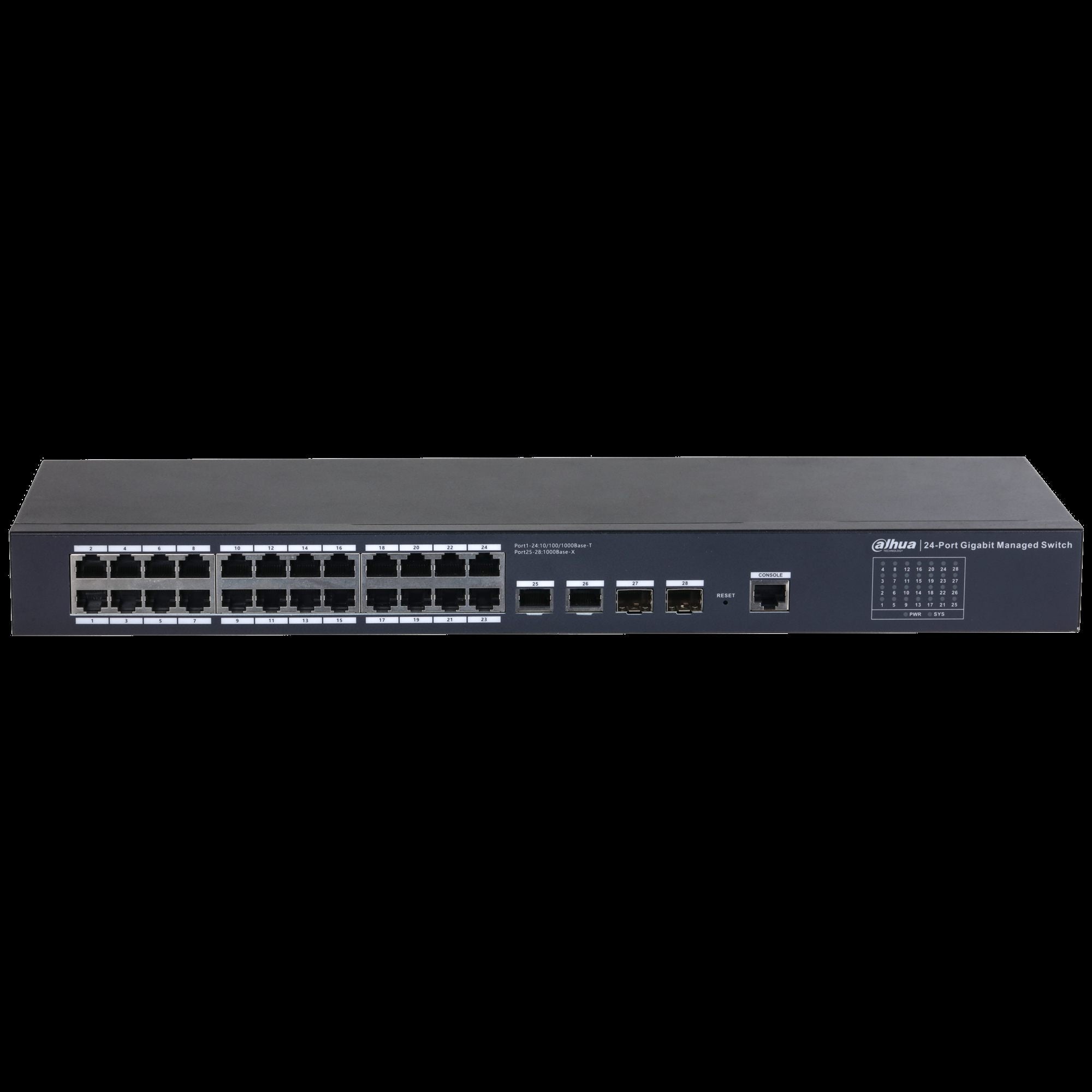 Dahua SG4028 Commutateur Gigabit géré 28 ports