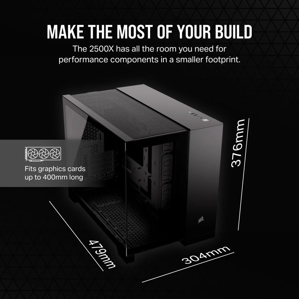 Corsair 2500X Midi Tower Noir