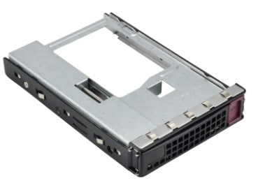 "Supermicro MCP-220-00158-0B Obturateur de baie de lecteur 2,5/3,5"" Plateau de stockage de disques Noir, Bordeaux, Métallique"
