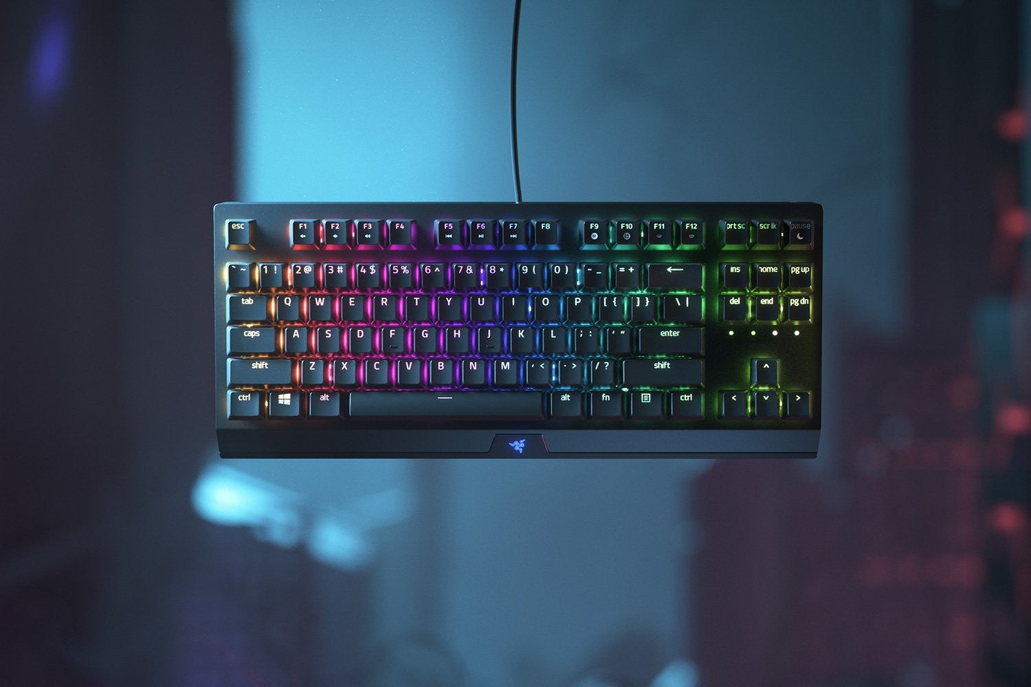 Razer Blackwidow V3 Tenkeyless clavier Gaming USB QWERTY Anglais américain Noir