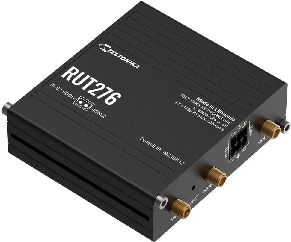 TELTONIKA NETWORKS RUT276 Compact Redcap 5G Router