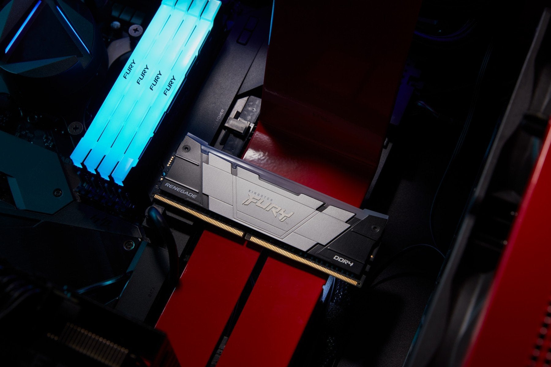 KINGSTON 16Go 3600MT/s DDR4 CL16 DIMM Kit of 2 FURY Renegade RGB