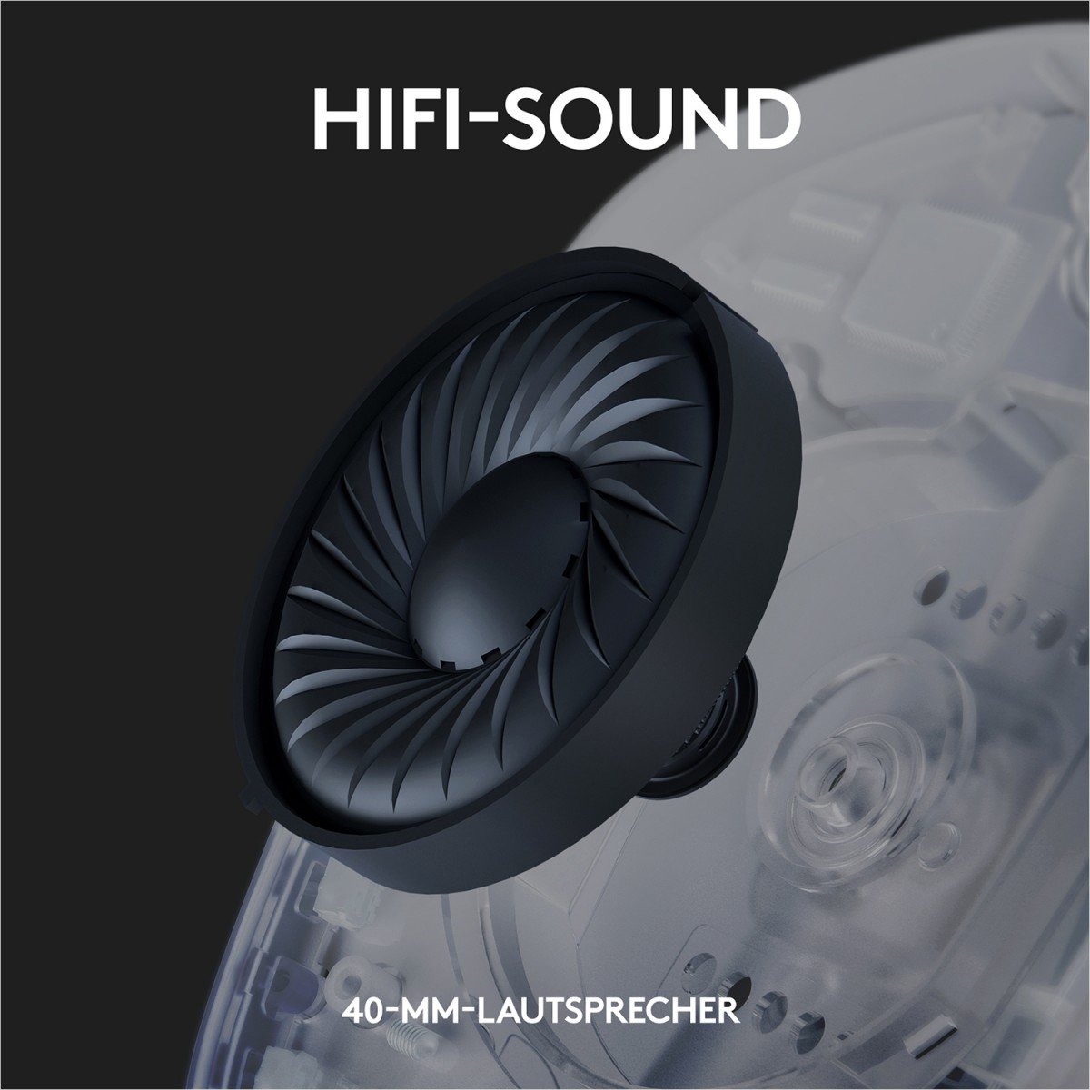 LOGITECH Lightspeed G435 Headset full size Bluetooth / 2.4 GHz radio frequency wireless white Discord Certified