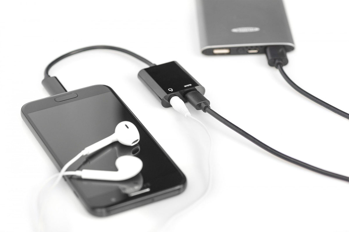 Digitus AK-300400-002-S station d'accueil USB 3.2 Gen 1 (3.1 Gen 1) Type-C Noir