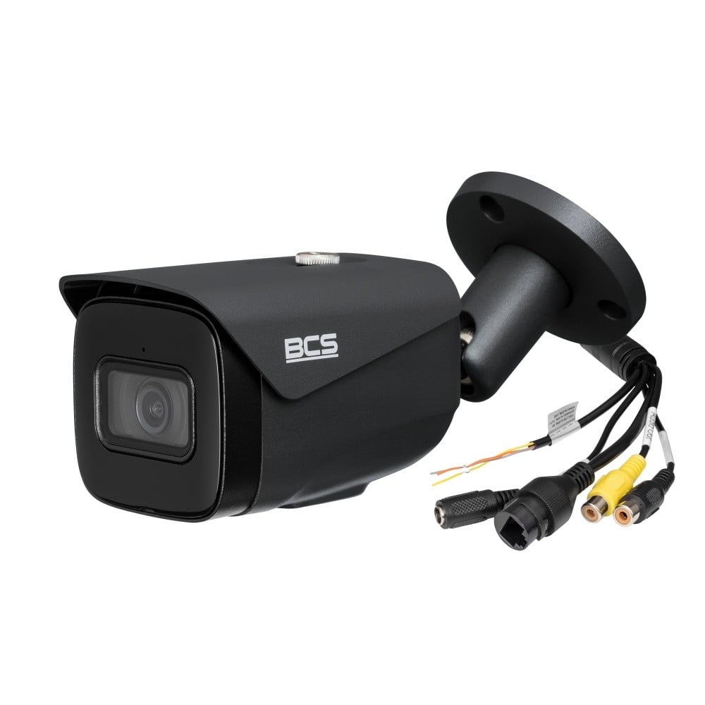 BCS BCS-L-TIP25FSR5-Ai1-G Caméra IP tubulaire 5MP avec fonctions intelligentes et IR 50m