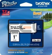 Brother TZE251CIV ruban d'étiquette TZ