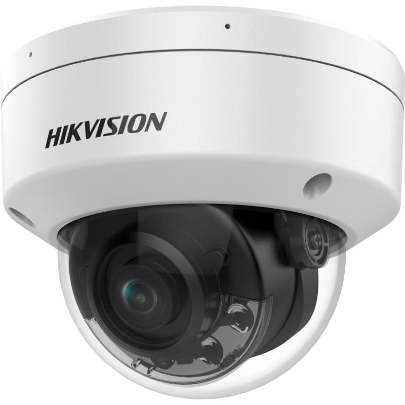 Hikvision DS-2CD2187G2H-LISU(4mm)(eF) Caméra réseau Mini Dome fixe 8 MP avec ColorVu et éclairage hybride intelligent