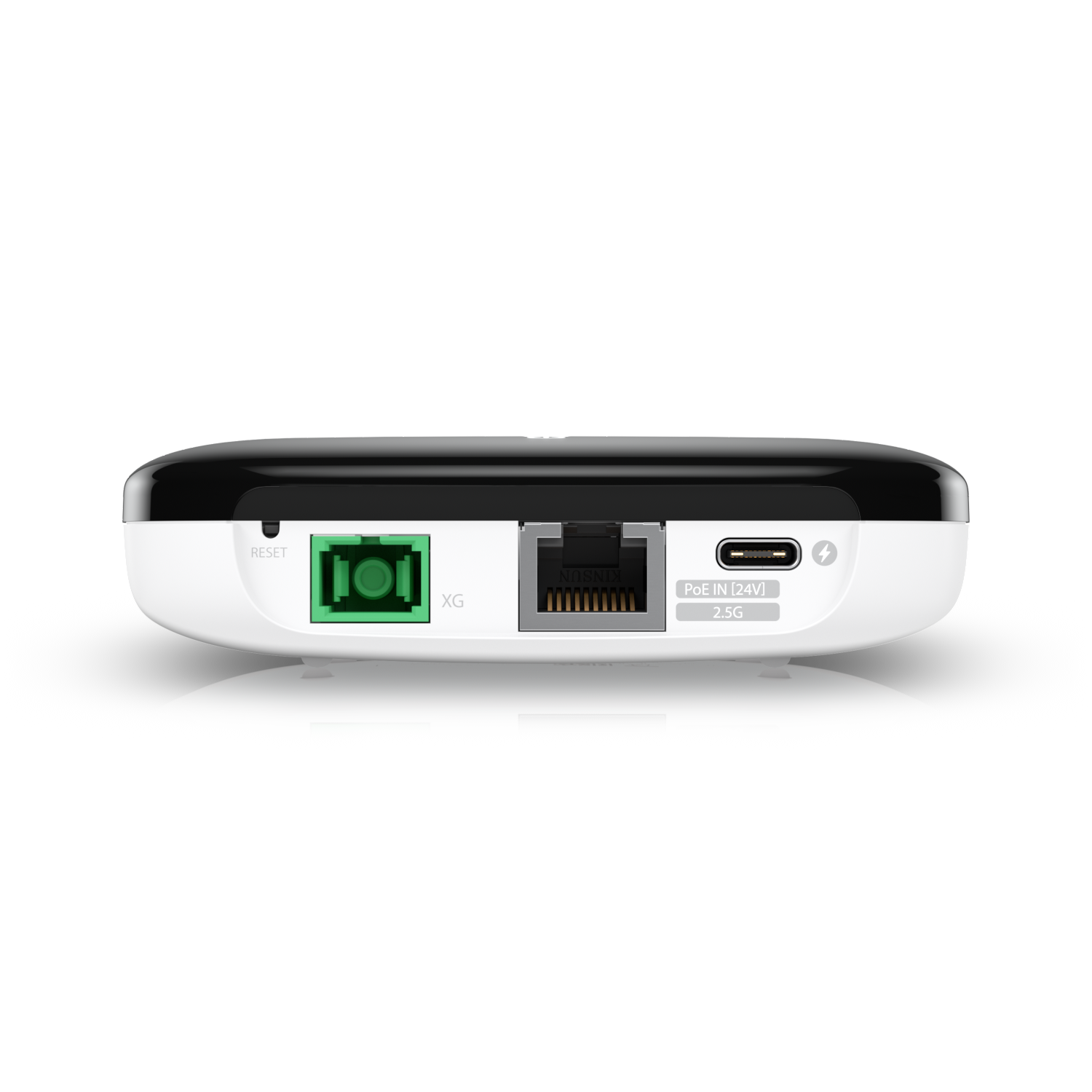 Ubiquiti UISP-FIBER-XG Terminal optique de réseau 10Gbps XG-PON avec un LAN RJ45 2.5GbE