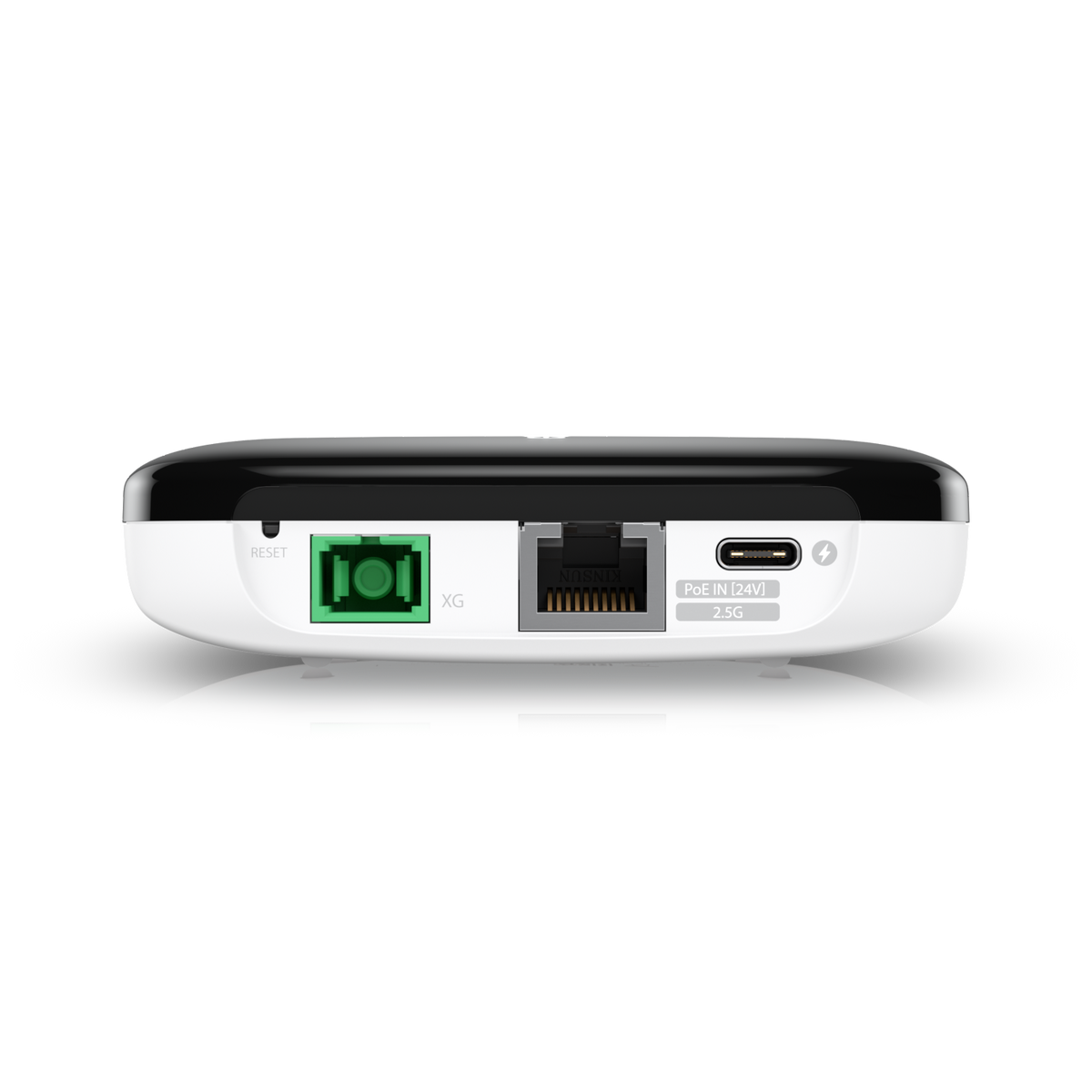 Ubiquiti UISP-FIBER-XG Terminal optique de réseau 10Gbps XG-PON avec un LAN RJ45 2.5GbE