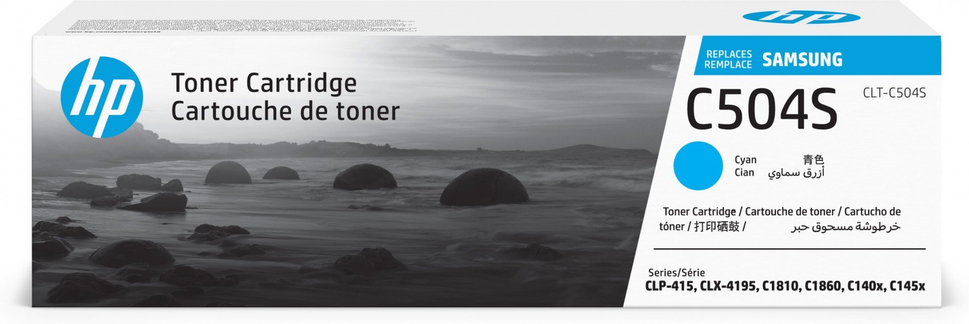 SAMSUNG original Toner cartridge LT-Cartridge504S/ELS Cyan Toner cartridge SU025A