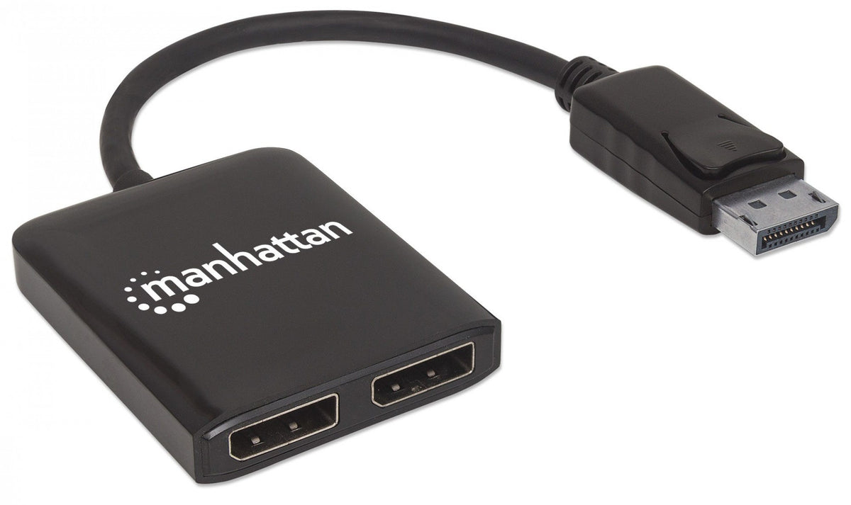 Manhattan 207768 Répartiteur DisplayPort 1/2 Ultra UHD MST