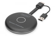 Digitus DS-55322 extension audio/video Émetteur AV Noir, Gris