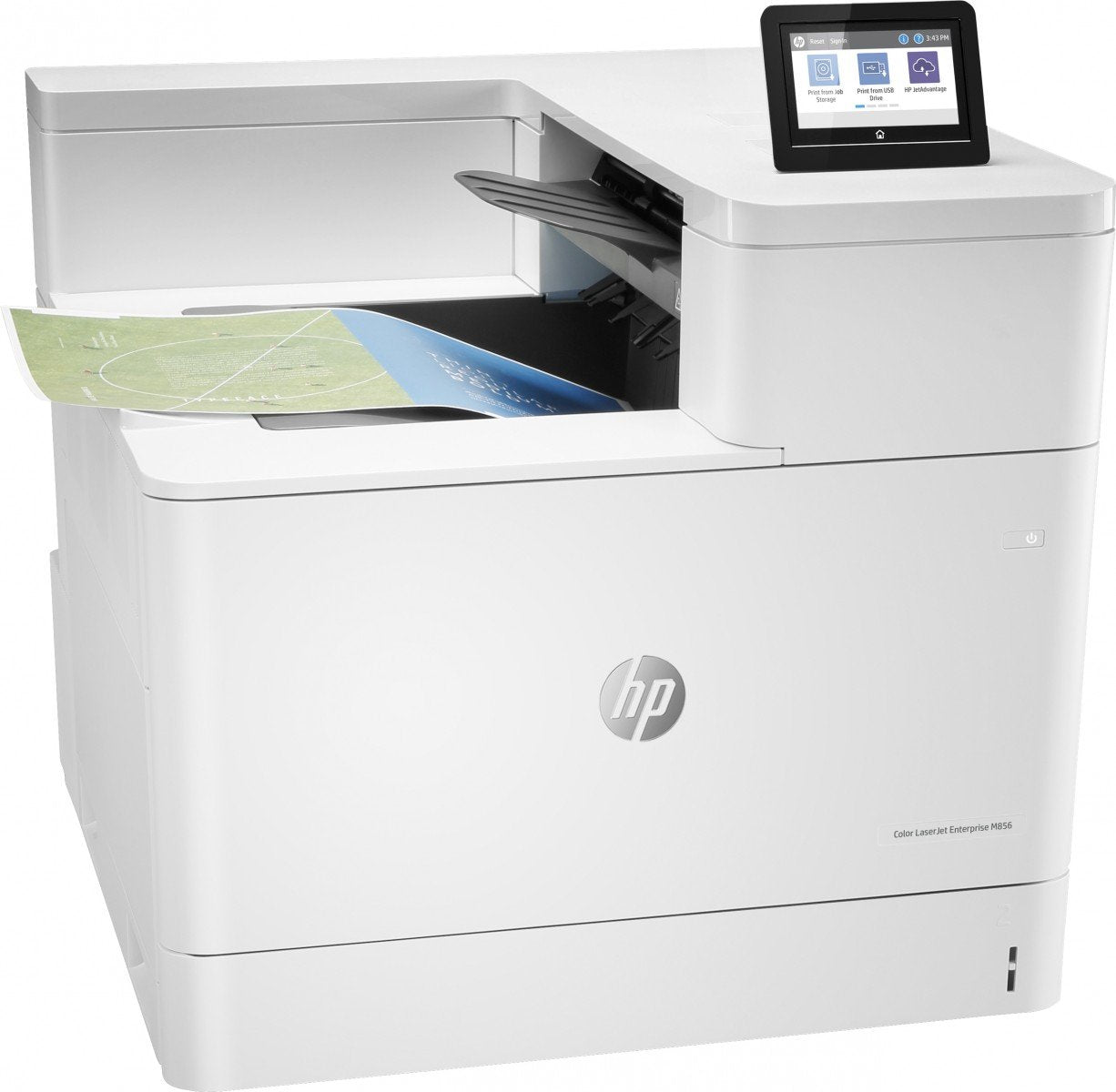HP Color LaserJet Enterprise M856dn Printer colour Duplex laser A3 1200x1200dpi 56ppm mono 56ppm colour 650sheets USB LAN