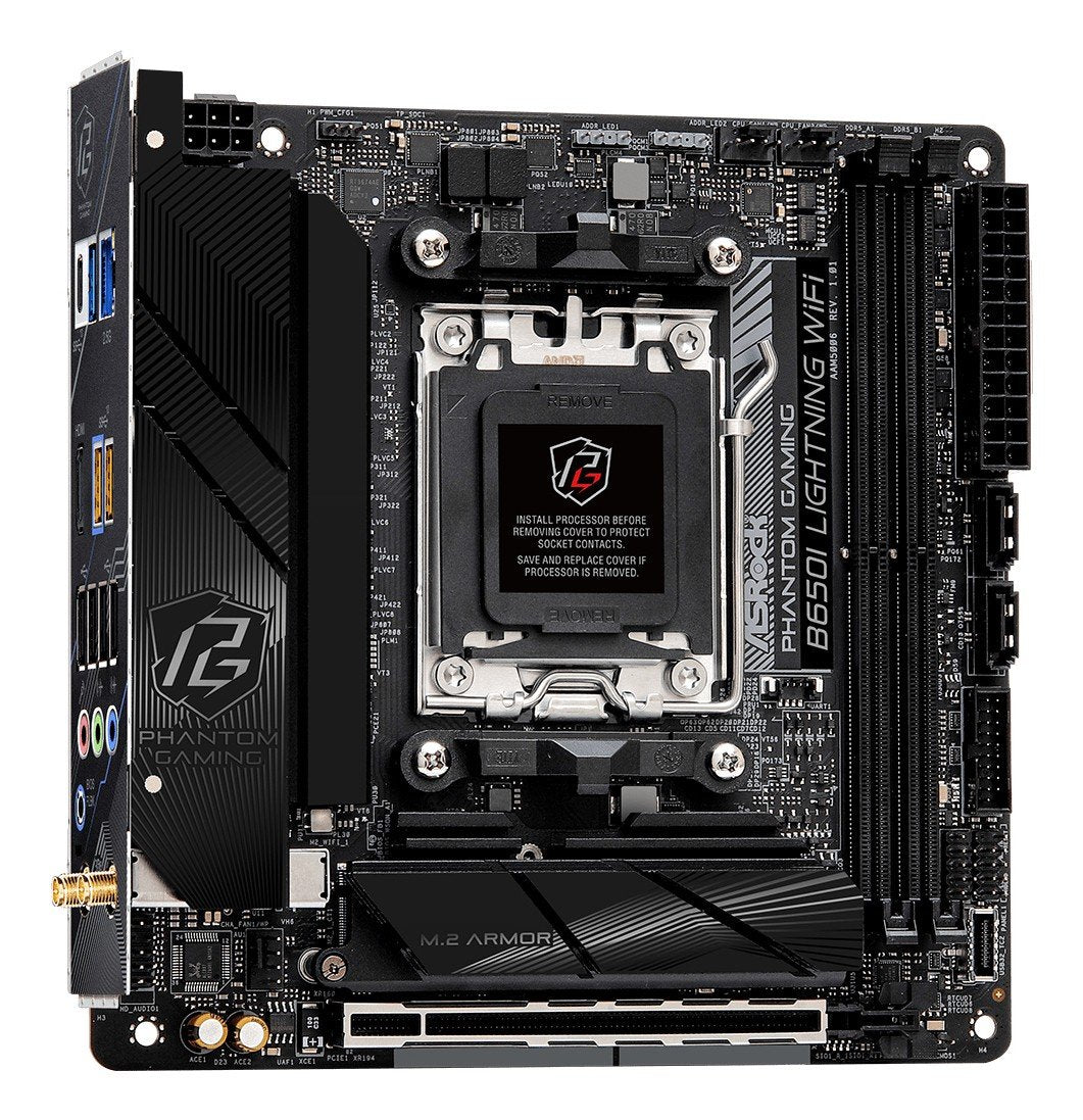 ASRock 90-MXBMP0-A0UAYZ B650I Lightning WiFi Carte mere Mini ITX