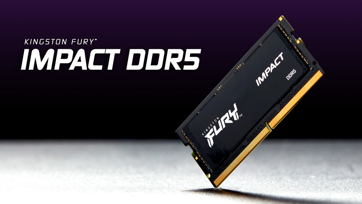 KINGSTON 8Go 4800MT/s DDR5 CL38 SODIMM FURY Impact