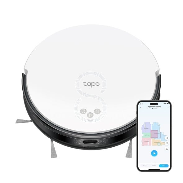 TP-Link Tapo RV20 Mop Noir, Blanc