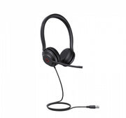 Yealink UH35 Dual Teams Avec fil Arceau Bureau/Centre d'appels USB Type-A Noir