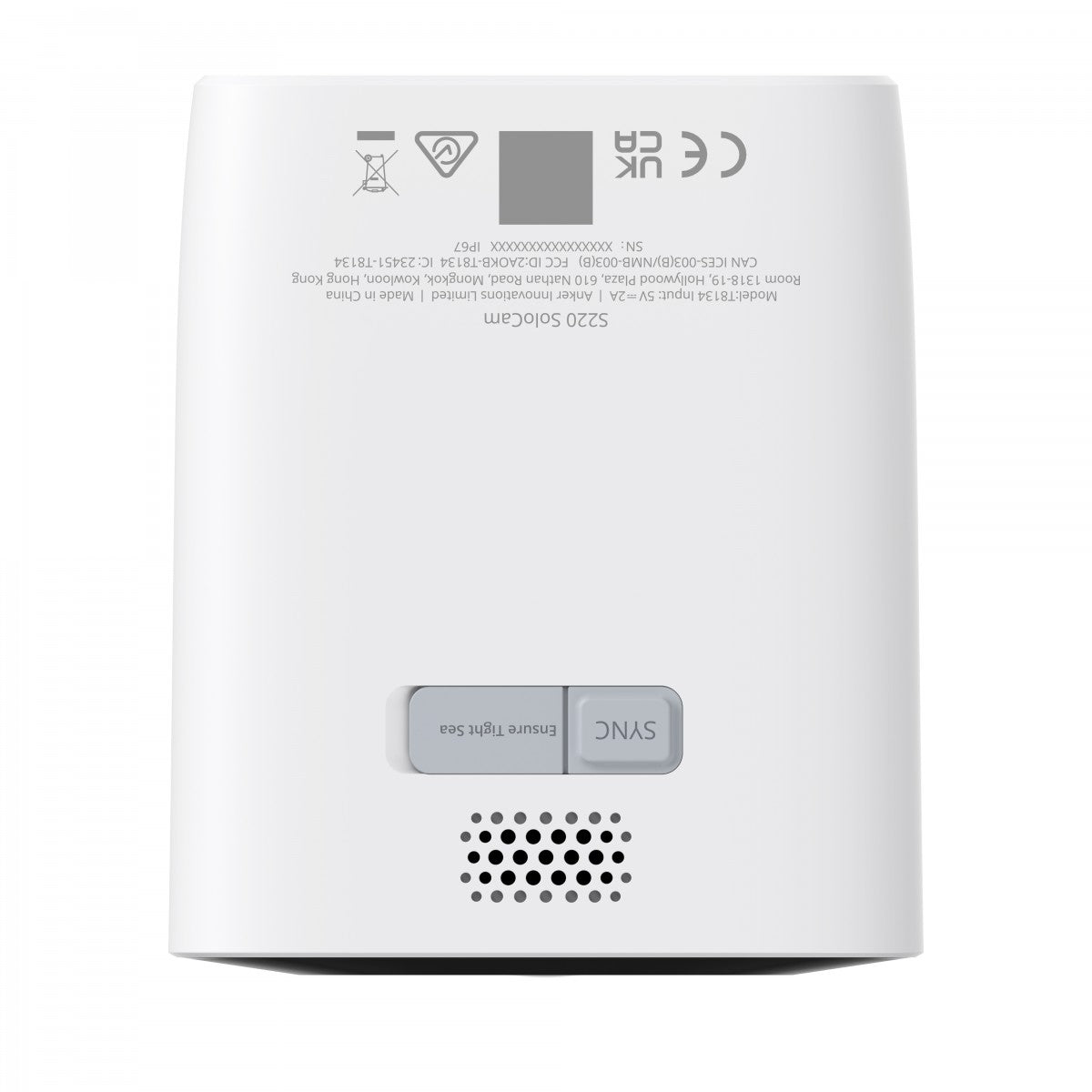Eufy SoloCam S220 (2-Cam Pack) Cube Caméra de sécurité IP Intérieure et extérieure Plafond/mur
