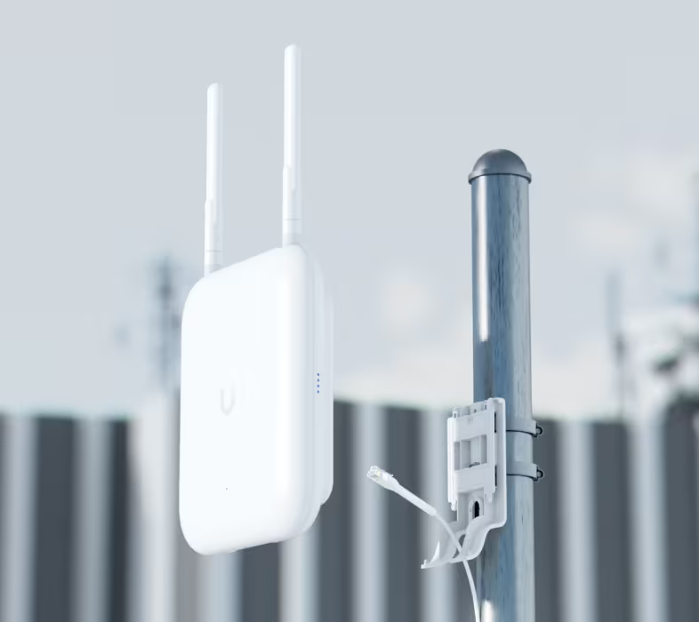 Indoor/outdoor WiFi 7 AP with integrated