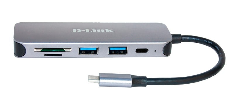 D-LINK DUB-2325/E 5in1 USB-C Hub with Card Reader