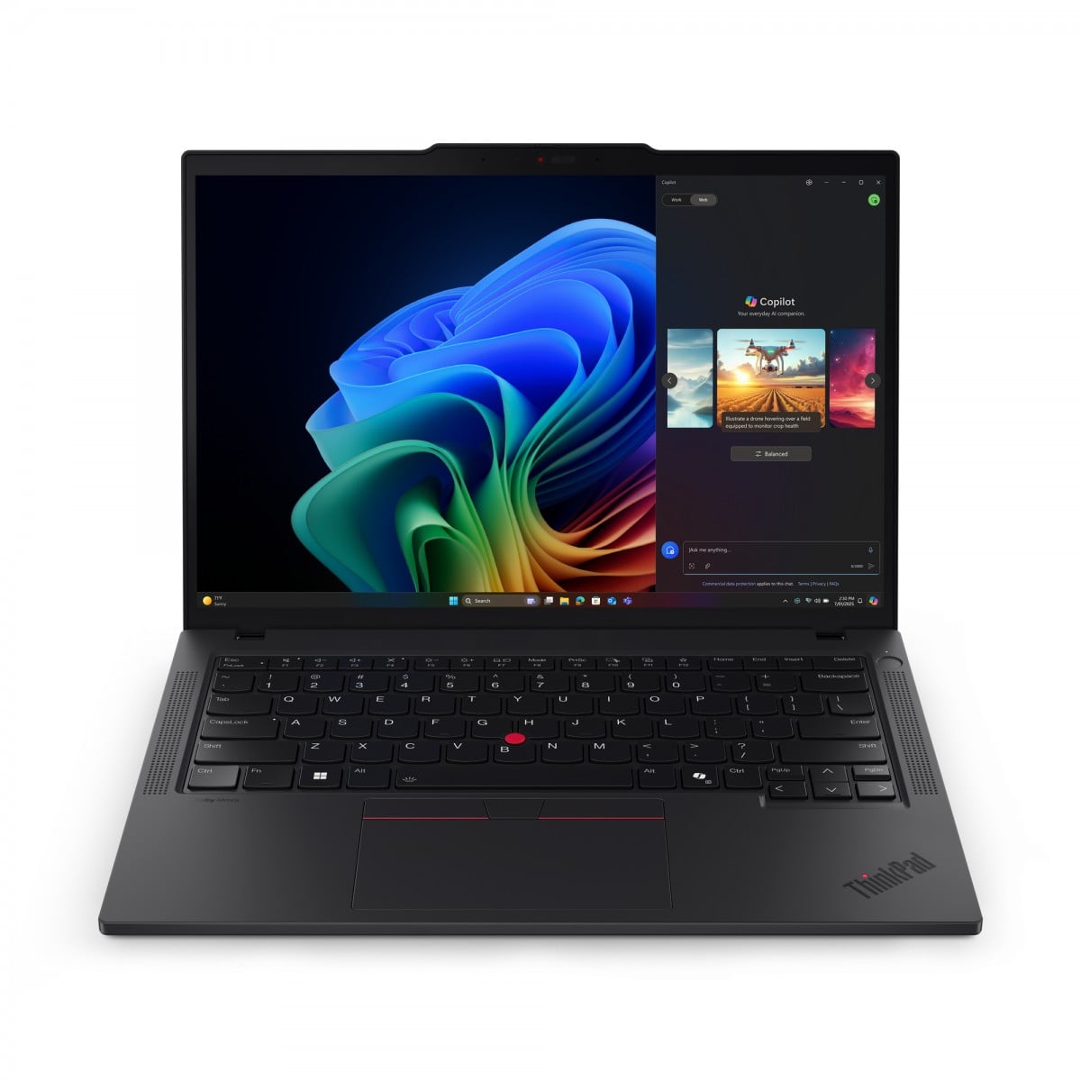 "Lenovo ThinkPad T14 Gen 6 (AMD) Copilot+ PC AMD Ryzen AI 7 PRO 350 Ordinateur portable 35,6 cm (14"") WUXGA 32 Go DDR5-SDRAM 512 Go SSD Wi-Fi 7 (802.11be) Window"