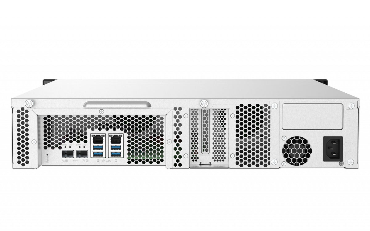 QNAP TS-832PXU-4G 8-Bay AL324 quad-core 1.7GHz rackmount NAS with 250W PSU 4Go DDR4 UDIMM RAM SATA 6Gb/s