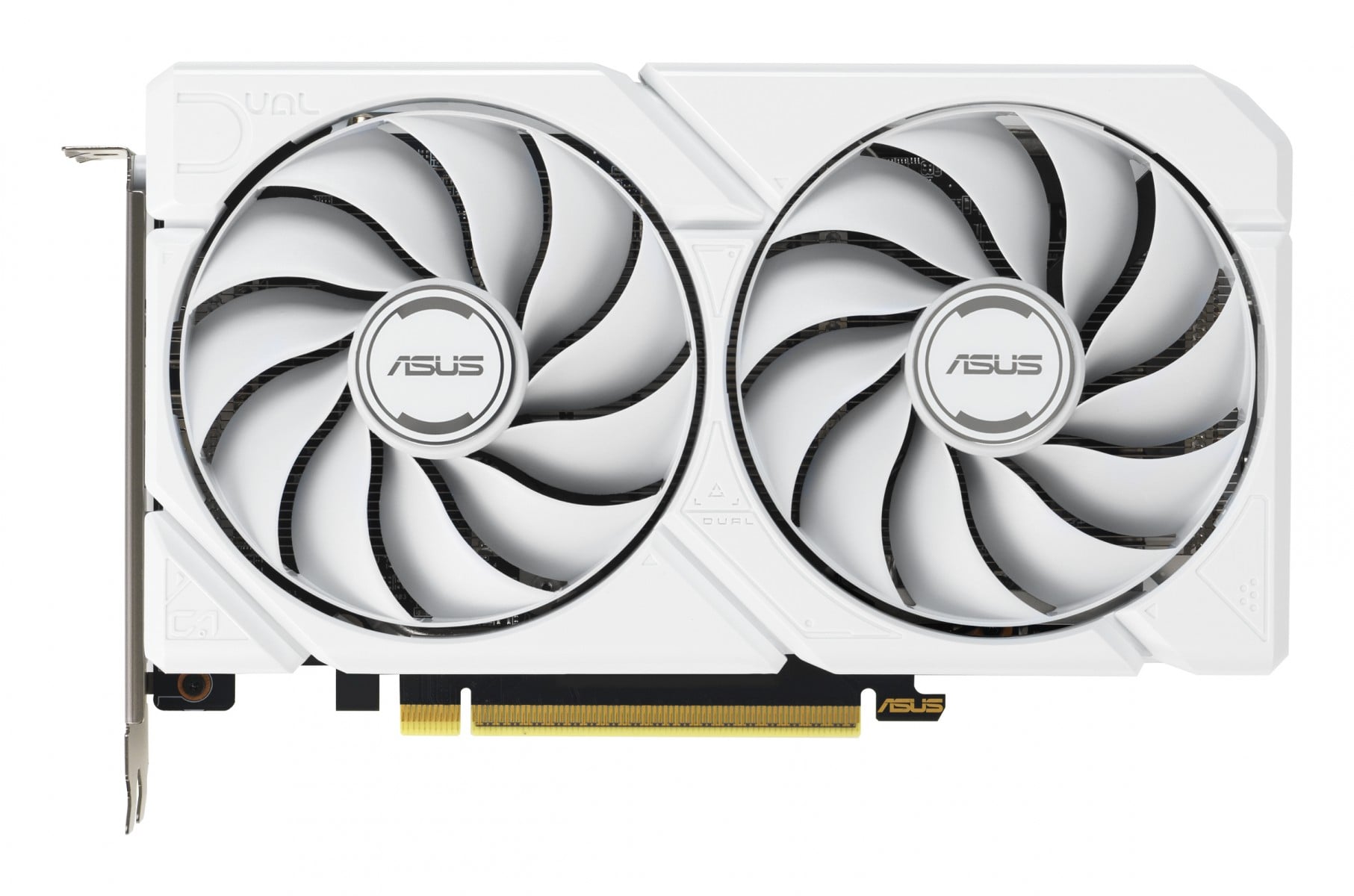 ASUS DUAL RX 9060 XT 16Go GDDR6 2xDP 1xHDMI WHITE