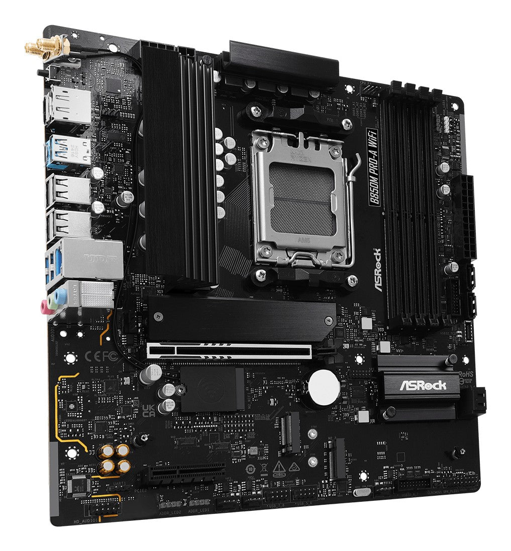 ASRock B850M PRO-A WIFI Carte mere AMD Ryzen 7000 avec WiFi et support DDR5