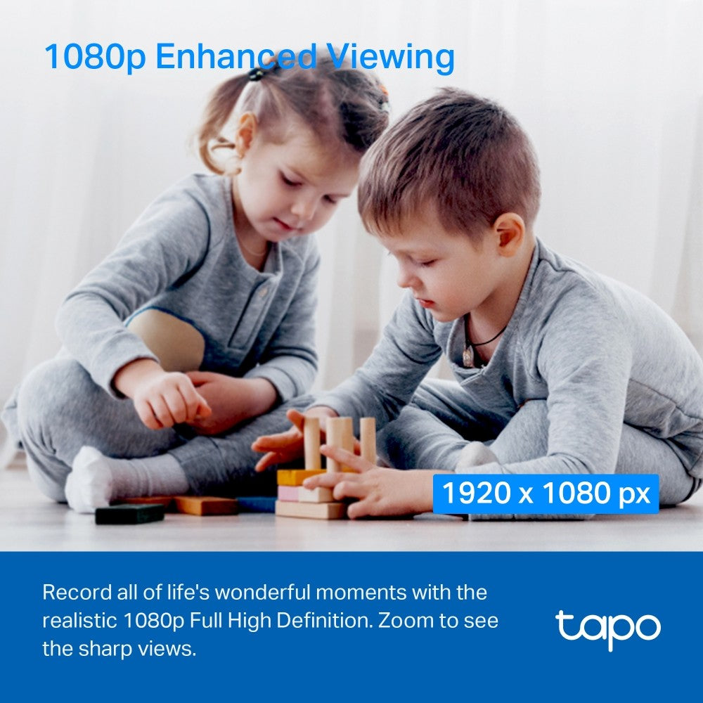 TP-Link Tapo C200P2 Sphérique Caméra de sécurité IP Intérieure 1920 x 1080 pixels Bureau