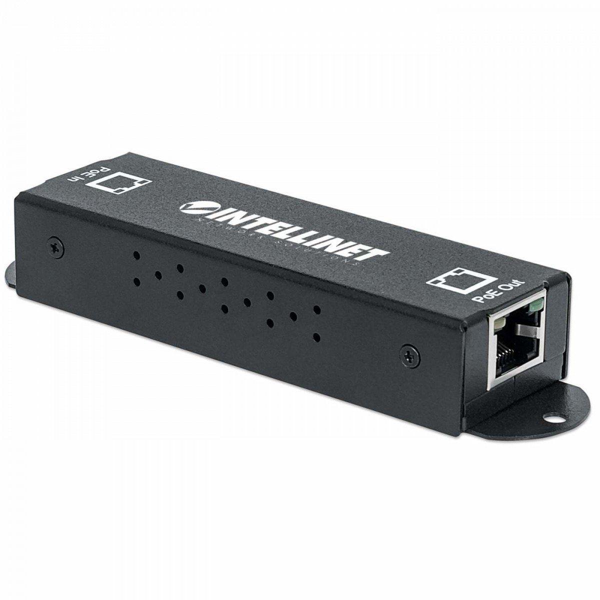 560962 - Gigabit Ethernet - 10,100,1000 Mbit/s - IEEE 802.3 - IEEE 802.3ab - IEEE 802.3af - IEEE 802.3at - IEEE 802.3u - Cat5 - Cat5e - Noir - Métal