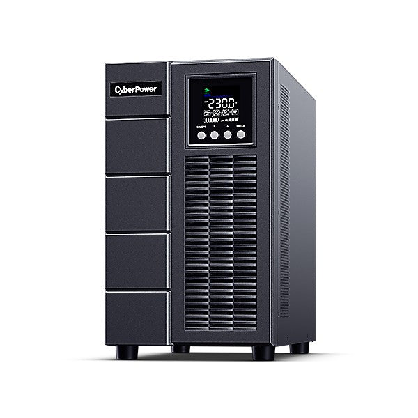 CyberPower OLS3000EA-DE alimentation d'énergie non interruptible Double-conversion (en ligne) 3 kVA 2700 W 7 sortie(s) CA