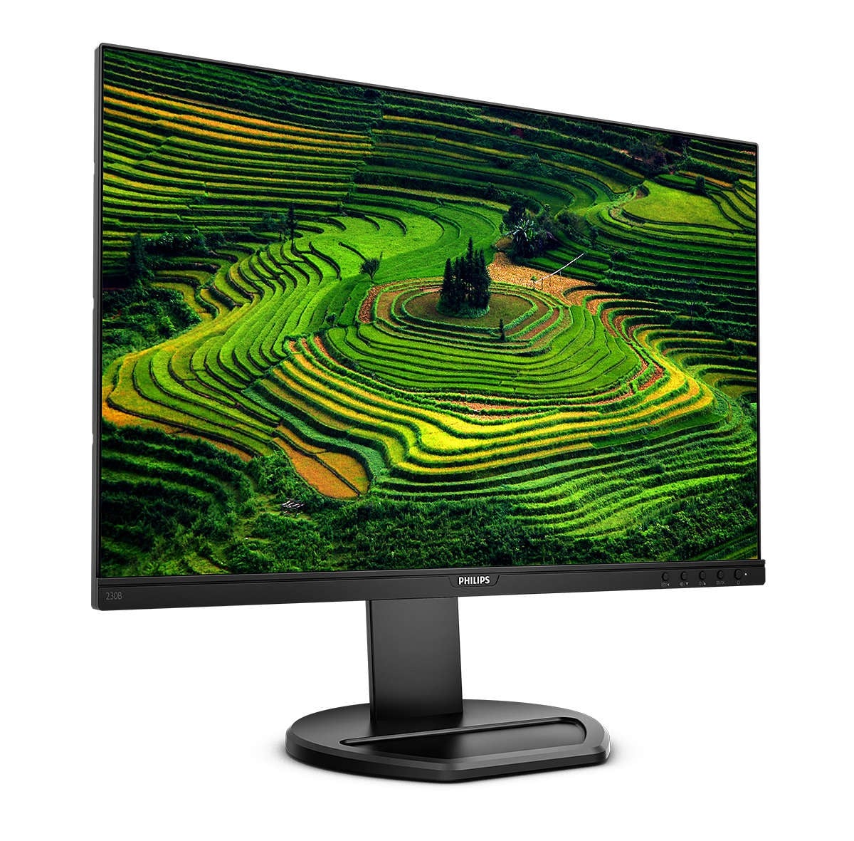 PHILIPS 230B8QJEB/00 22.5pcs LCD Monitor 16:10 IPS HDMI / DP HUB USB 3.0 PC audio-in Headphone out